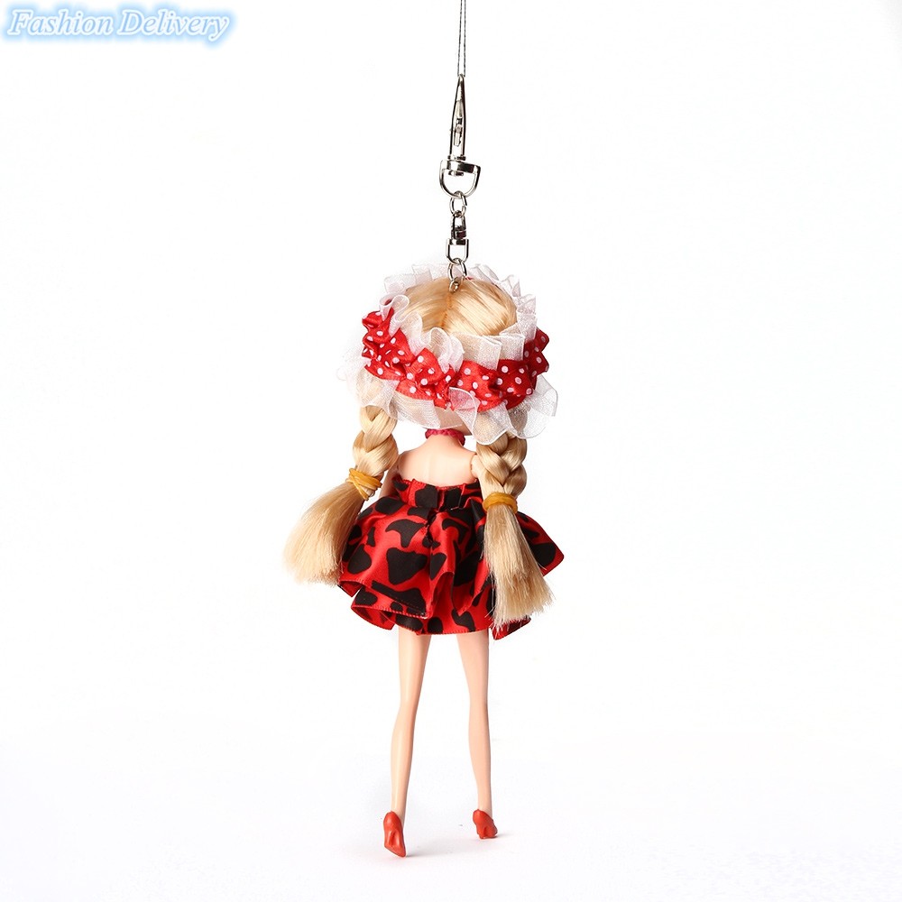 Lovely Baby Doll Key Chains Fashion Girls Accessories Cute Puppet Key