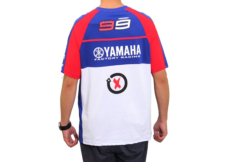 Motorcycle-Motocross-casual-T-shirt-Jorge-Lorenzo-99-M1-Factory-Racing-Team-Moto-GP-Blue-red (1)