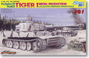 Dragon model 6600 1/35 scale Tiger I Initial Production s.Pz.Abt.502 (Leningrad Region 1942/43)