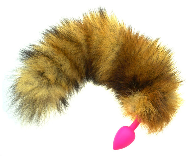 Anal Plug With A Wild Fox Tail Butt Anal Sex Toy For Women Adult Game Role Cosplay In Anal Sex