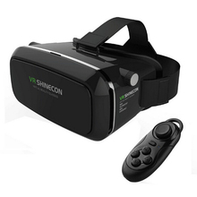 Original Shinecon Virtual Reality Smart Glasses Headset VR Box For 3.5 to 6.0 inch phone + Remote Controller