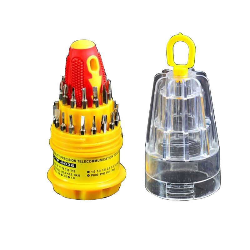 Screwdriver Set Hard Drive Printer Shaver Repair Kit Tools Hardware Repair Tools 31pcs per set HG103