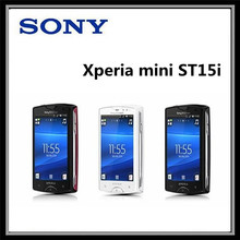 ST15 Original Sony Ericsson Xperia mini ST15i GPS WiFi Bluetooth Unlock Refurbished Cell Phone Free Shipping