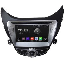 HD 1024*600 Quad Core 1.6G 16GB Android 5.1.1 Car DVD Player Radio GPS Navi Stereo for HYUNDAI Elantra Avante I35 2011 2012 2013