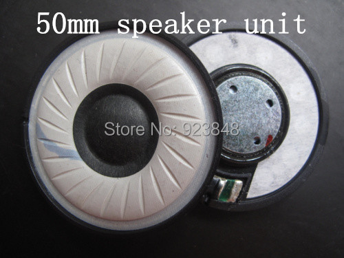 50MM unit speaker Wearing a silk wool composite cone diaphragm unit DIY headset accessories