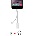 2 in 1 Audio Charging Adapter For iPhone 7 7 Plus 8Pin Lighting to 3 5MM