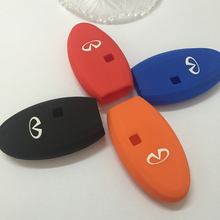 Silicone Key Case Cover for Infiniti G25 FX35 EX25 QX56 FX37 Infiniti remote key case 3