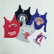 Summer spring children kids cotton vests tees boys girls casual comfortable soft vest T-shirts baby basketball clothes