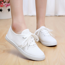 Women casual shoes zapatillas deportivas 2016 hot fashion Simple Solid women shoes canvas flats Shoes