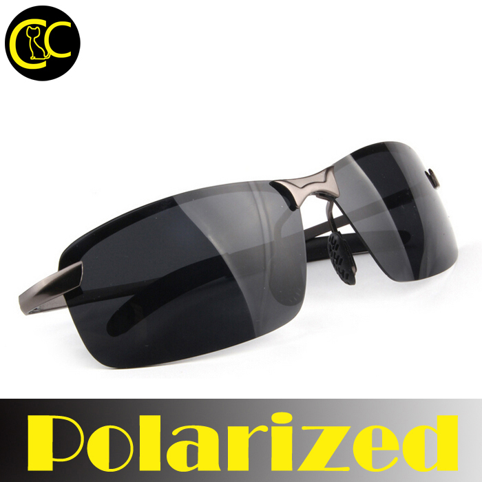Rimless Polarized Sunglasses Polaroid Sun Glasses Man Male Sunglasses For Men Eyewear lunette de soleil homme
