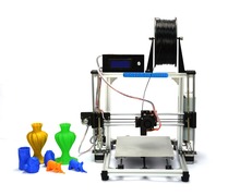 HIC High Precision Reprap Prusa i3 Aluminum Frame 3d Printer for DIY modeling