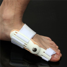 1 pcs Medical Footful Big Toe Bunion Straightener Splint Hallux Valgus Corrector Pain Relief Foot Health Care Color White