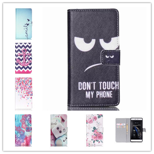 Aliexpress.com: Acheter Pour Flip Huawei Ascend P8 Lite 5.0 Cellulaire Téléphone Sacs Shell En