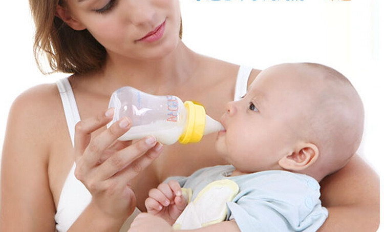 150ml Yellow Breast Pump Manual Baby Milk Bottle Squeezing Pump Safety Maternity Suck Chest Children Kids Breast Feeding (12)