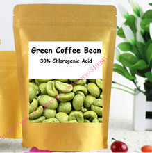 Green Coffee Bean Extract Powder 30% Chlorogenic Acid 250gram free shipping