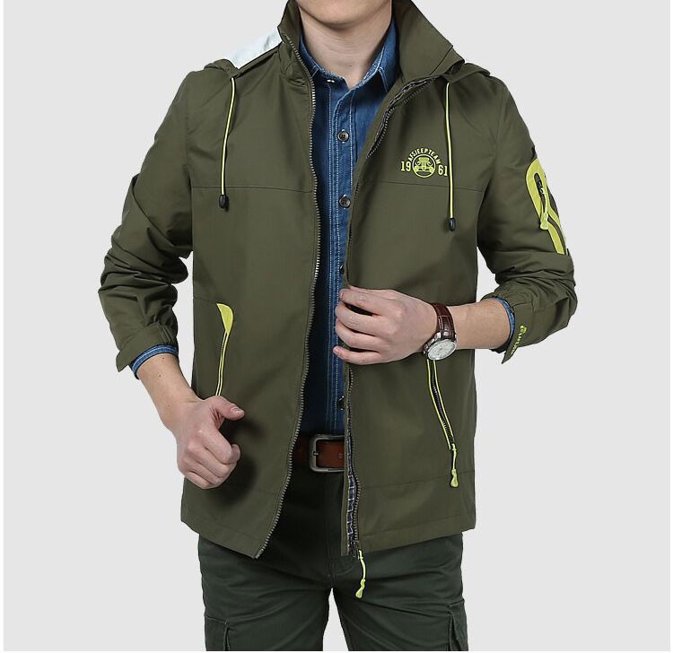 2015 Autumn Breathable Waterproof Mens Jackets Coats AFS JEEP Brand Military Outdoor Jacket Hooded Plus Size 3xl Casual Fit Coat (1)