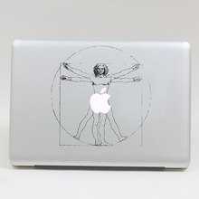 Removable DIY Avery beautiful classic Vitruvian Man tablet and laptop computer sticker for macbook Pro 13,Air 13,205*270mm