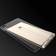 Huawei P8 Lite Silicon Clear Case High Quality Protector TPU Back Cover For Huawei P 8 Lite Mobile Phone Protective Accessories