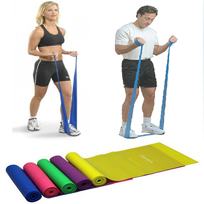 YDXL0015 1 5M Yoga Stretch Resistance Band Natural Latex Rubber Exercise Fitness Band Stretch Crossfit Gym