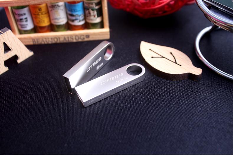 Mini key USB Flash Drive DTSE9 metal pen drive 4GB 8GB 16GB 32GB memory stick pendrive