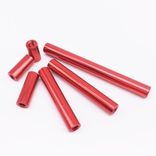 Drone DIY Length 25mm Diameter 5mm Aluminium Round Standoffs Red Female Spacer / Nuts Threads M3 Pitch 0.5 mm Metric Fastener