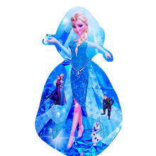 95x55cm helium foil balloons party supplies wedding decoration baloons big giant the snow queen birthday balloons