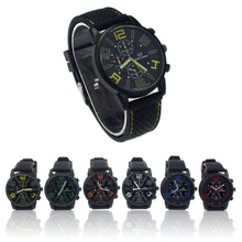 2015 Quartz Watch Men Military Watches Sport Wristwatch Silicone Fashion Hours Wristwatches Men Women Watch Top Quality Voberry