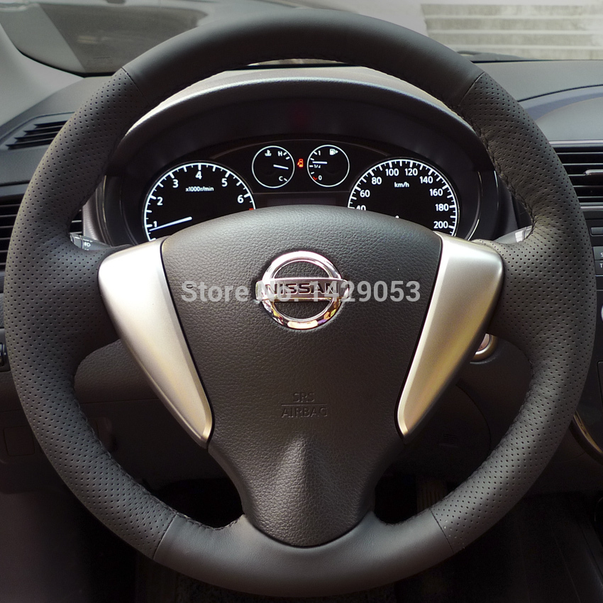 Leather steering wheel covers nissan altima #10