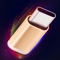 Colorful Micro USB Female to Type c Male Cable Adapter Charger Data Converter For Samsung Xiaomi