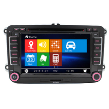 2 Din Auto 7″screen Built-in canbus Car DVD with GPS Navigation for VW JETTA PASSAT B6 CC GOLF 5 6 POLO Touran Tiguan Caddy SEAT