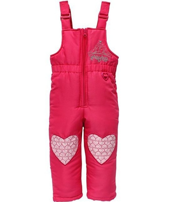 bright pink snow pants