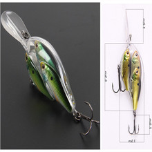 2015New Shoal of fish 3Colors Fishing Lures  isca artificial hard crank bait wobblers fishing tackle lure  free shipping