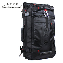 Hot New 2014 alta calidad de doble hombro hombres y mujeres mochila de viaje de la marca de gran capacidad Duffel Bag 3 tamaño 4 colores(China (Mainland))