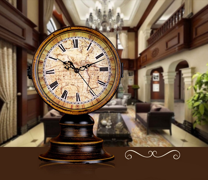 Shop Desk & Table Clocks Online, Wholesale European Style Retro Clock