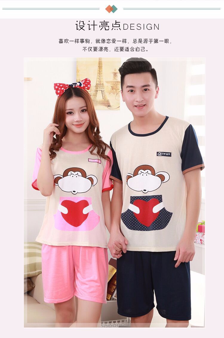 2 Family Matching Clothes Short Sleeve Tops+Shorts Family Set Clothes Printing Monkey Mother Daughter Family Matching Clothes