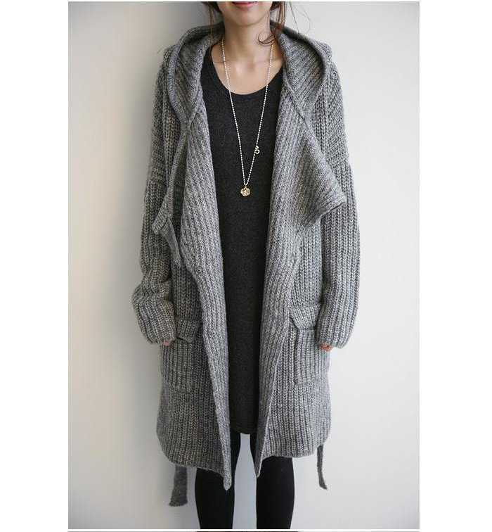 New Arrive in 2015 with new thicker knit coarse cord long ...