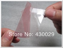 500pcs Free Shipping Universal CLEAR Screen Protector 5 inch Protective Film Grid Size 115x65mm for Mobile