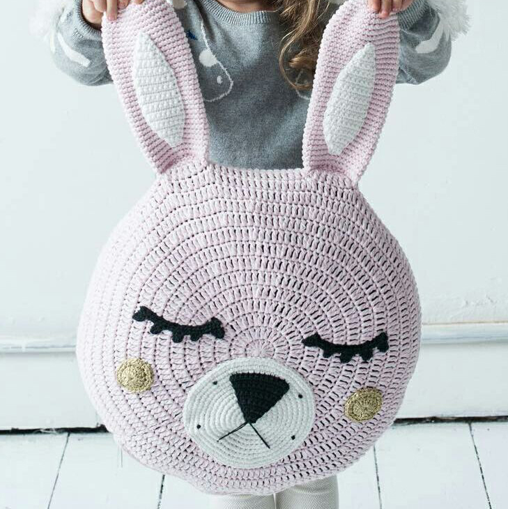 Rabbit Cotton Crocheted Cushion Pillows Kooshen For Cushions Online