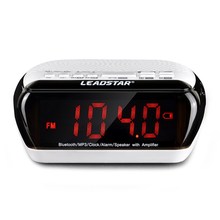 Portable Wireless Mini Multifunctional Smart Desktop bluetooth speaker clock bluetooth FM Radio Time Display TF Card Slot