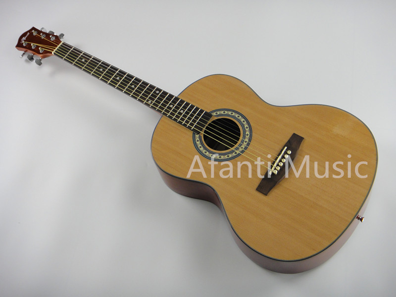 39" Acoustic/ Spruce plywood top/ Nato Neck/ Sapeli plywood Back