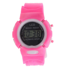 Splendid Boys Girls Students Time Clock Electronic Digital LCD Wrist Sport Watch