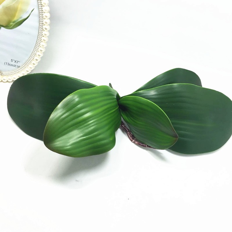 decoration flower orchid leaves (10)