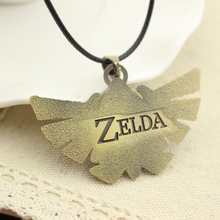 New Vintage Jewelry Anime Figures Pendane Necklace The Legend of Zelda Badge Logo Necklace Free Shipping