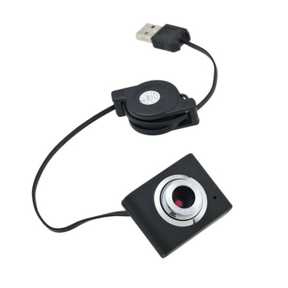 Mini USB 5M Retractable Clip WebCam Web Camera Laptop 100 Brand New