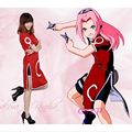 Naruto cosplay haruno sakura kostuums geul mode outfit vrouwen rode mantel Trench Fashion Outfit Women Red