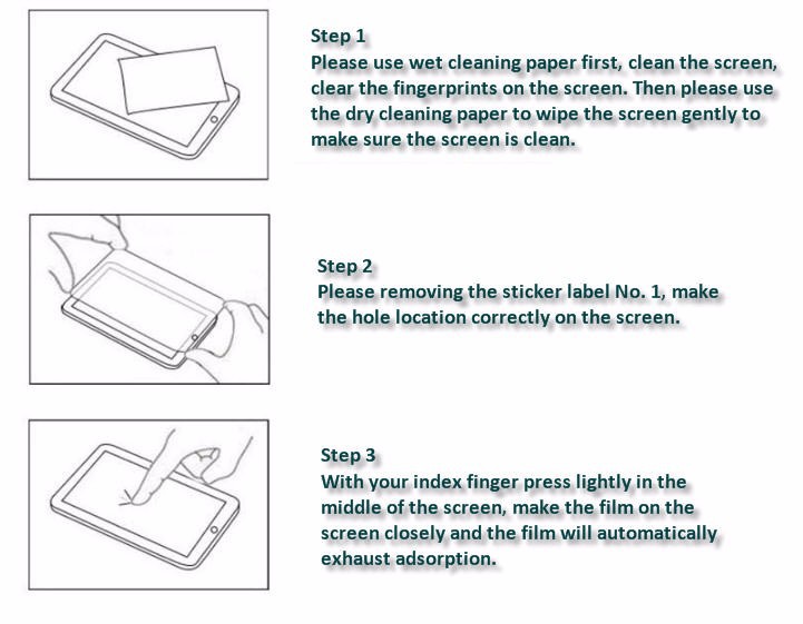 Tempered Glass instruction