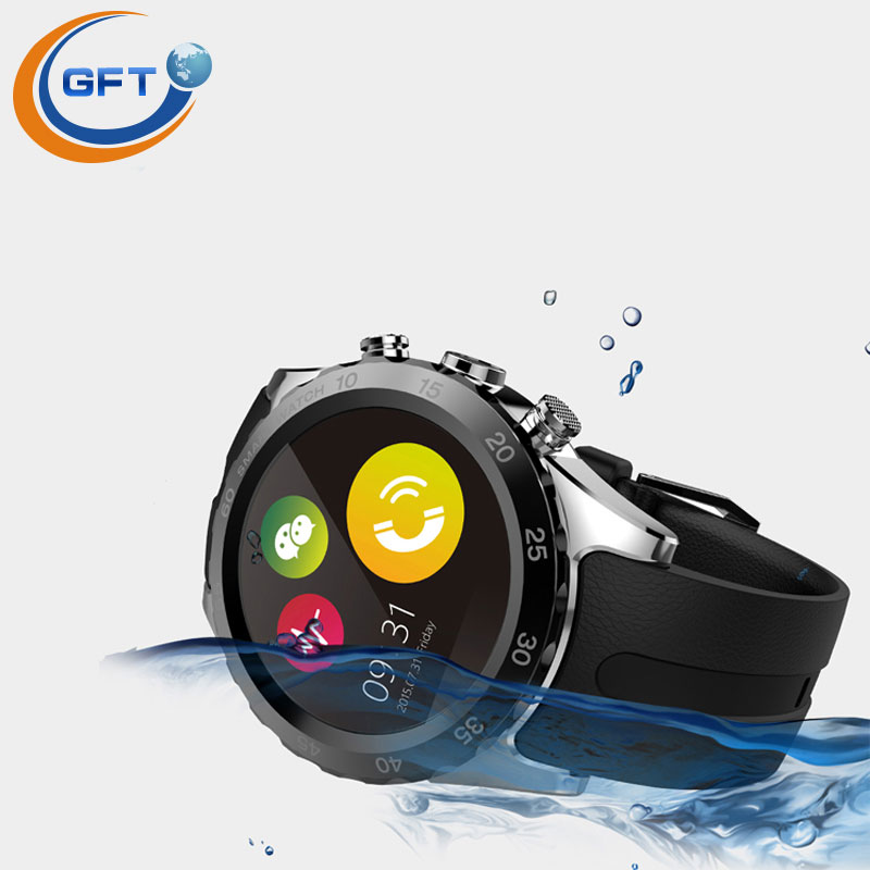 Фотография GFT KW08 Waterproof touch Screen Bluetooth Smart WristWatch digital sport watches for Android phone Wearable Electronic Device