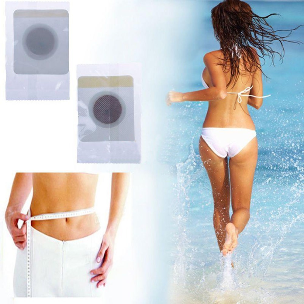 Free Shipping 30pcs Magnetic Slim Patch Diet Weight Loss Slimming Detox Adhesive Pads Burn Fat