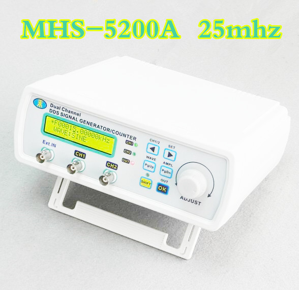 Купить MHS-5200a двухканальной dds сигнал генератора сигналов ...