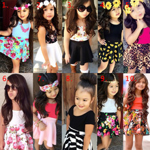 Girls Clothing Sets Baby suits girls t shirt pants 2pcs set kids suits childrens kids clothes